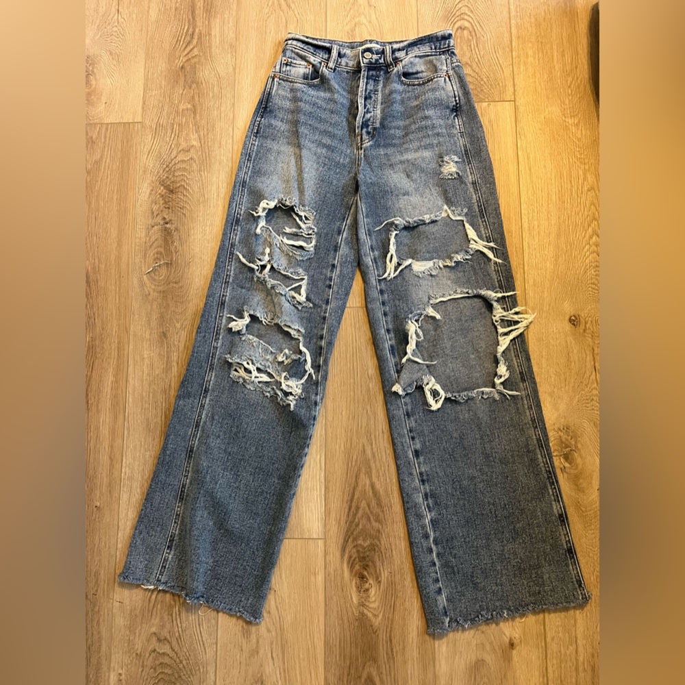 Pacsun Baggy Ripped Jeans